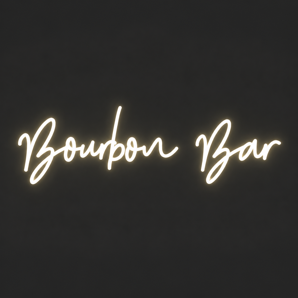 Bourbon Bar Neon Sign