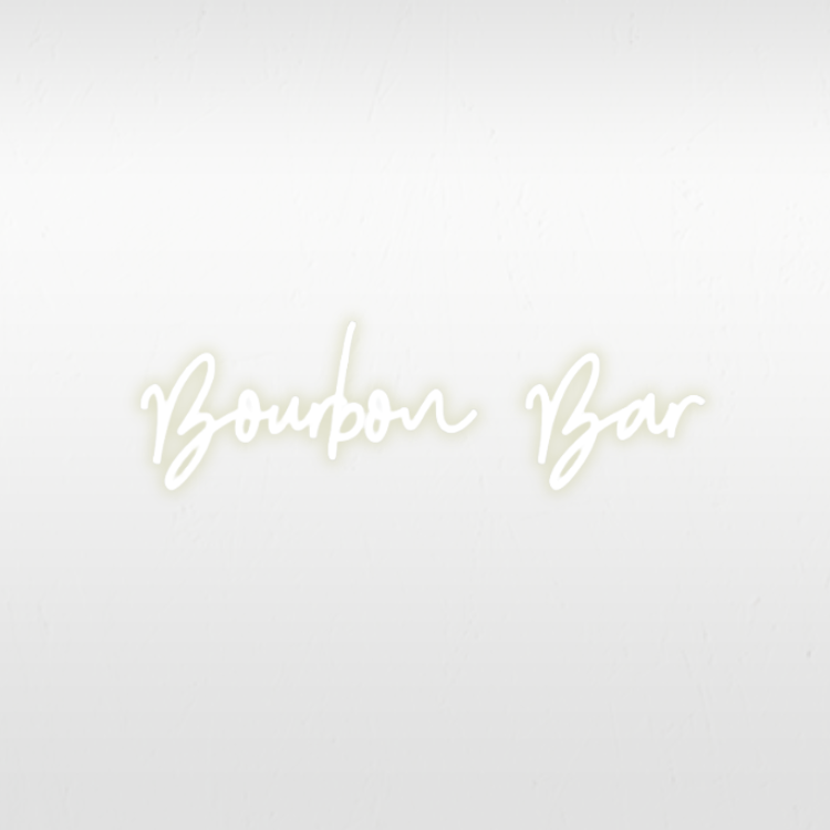 Bourbon Bar Neon Sign view 3