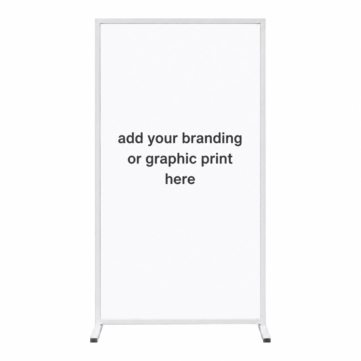 Hudson Room Divider - White Frame view 2