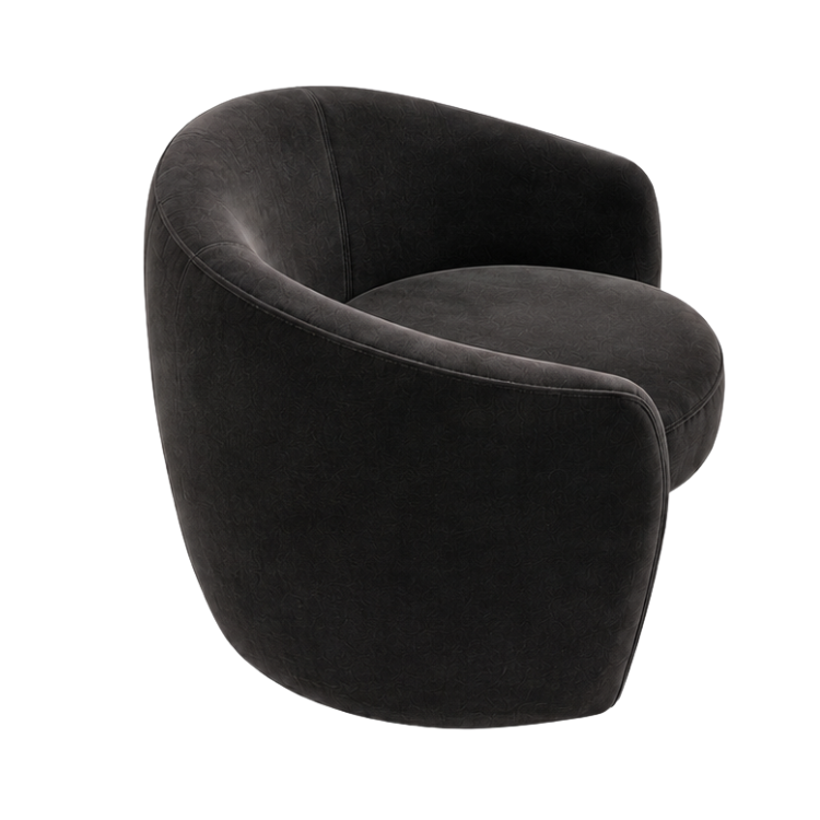 Carter Chair - Black view 2