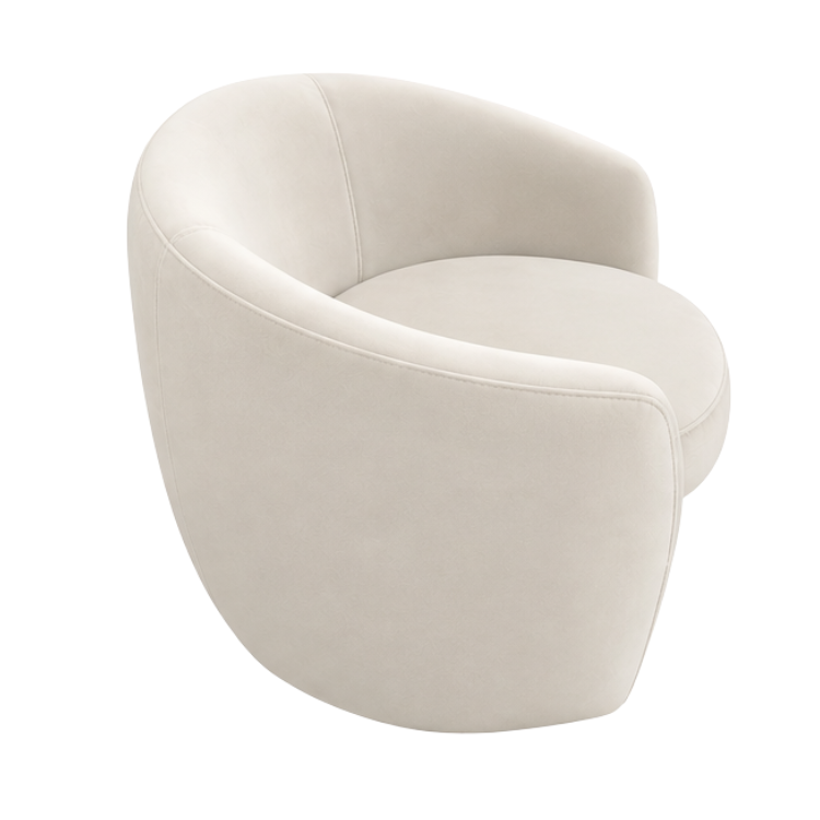 Carter Chair - Ivory view 2