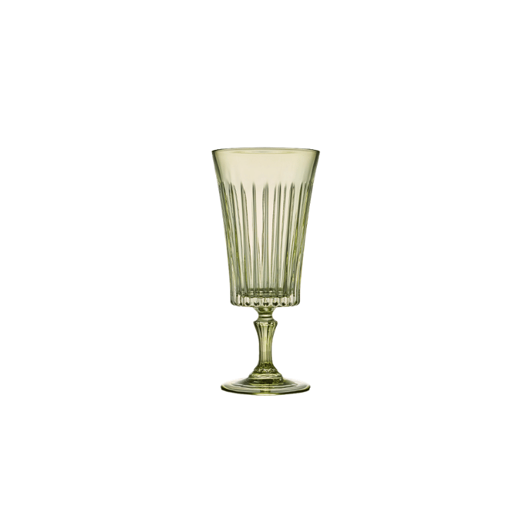 Birdie Water Goblet - Moss