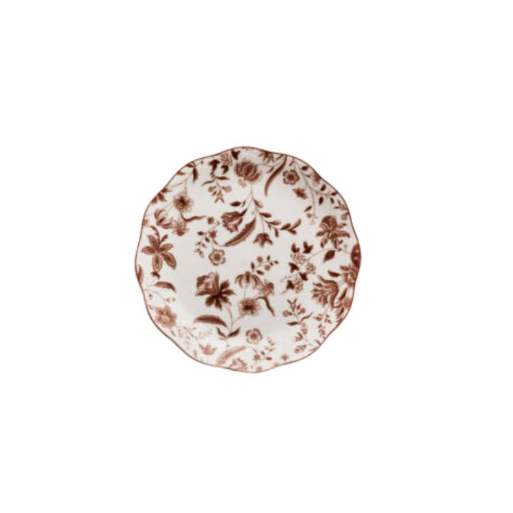 Sasha Salad Plate - Walnut