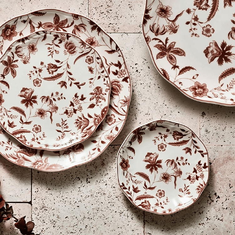 Sasha Dinner Plate - Walnut view 2