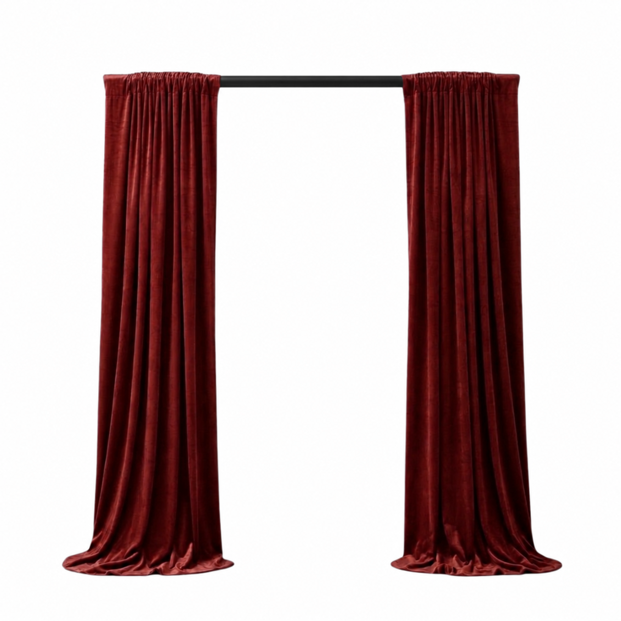 Pergola Arch / Black Wood - 8x8 view 2