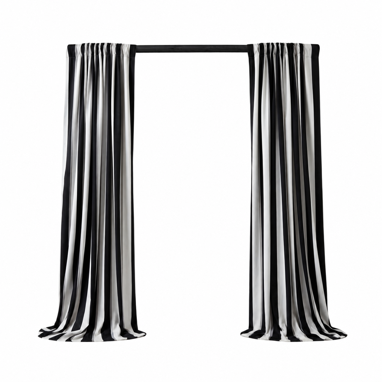 Pergola Arch / Black Wood - 8x8 view 3