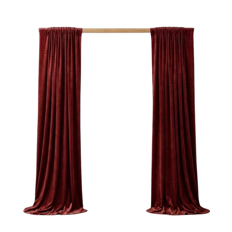 Pergola Arch / Natural Wood - 8x8 view 2