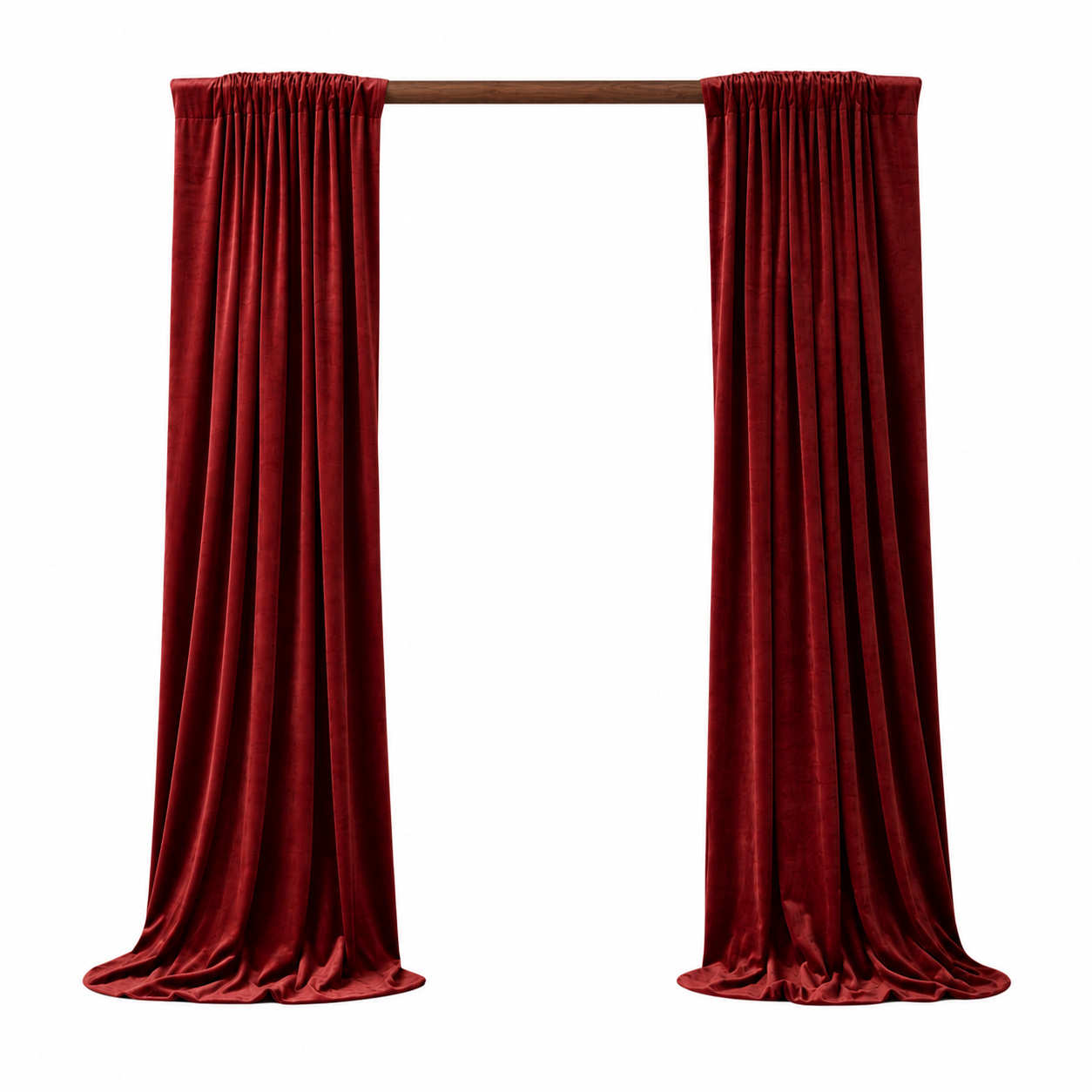Pergola Arch / Walnut Wood - 8x8 view 2