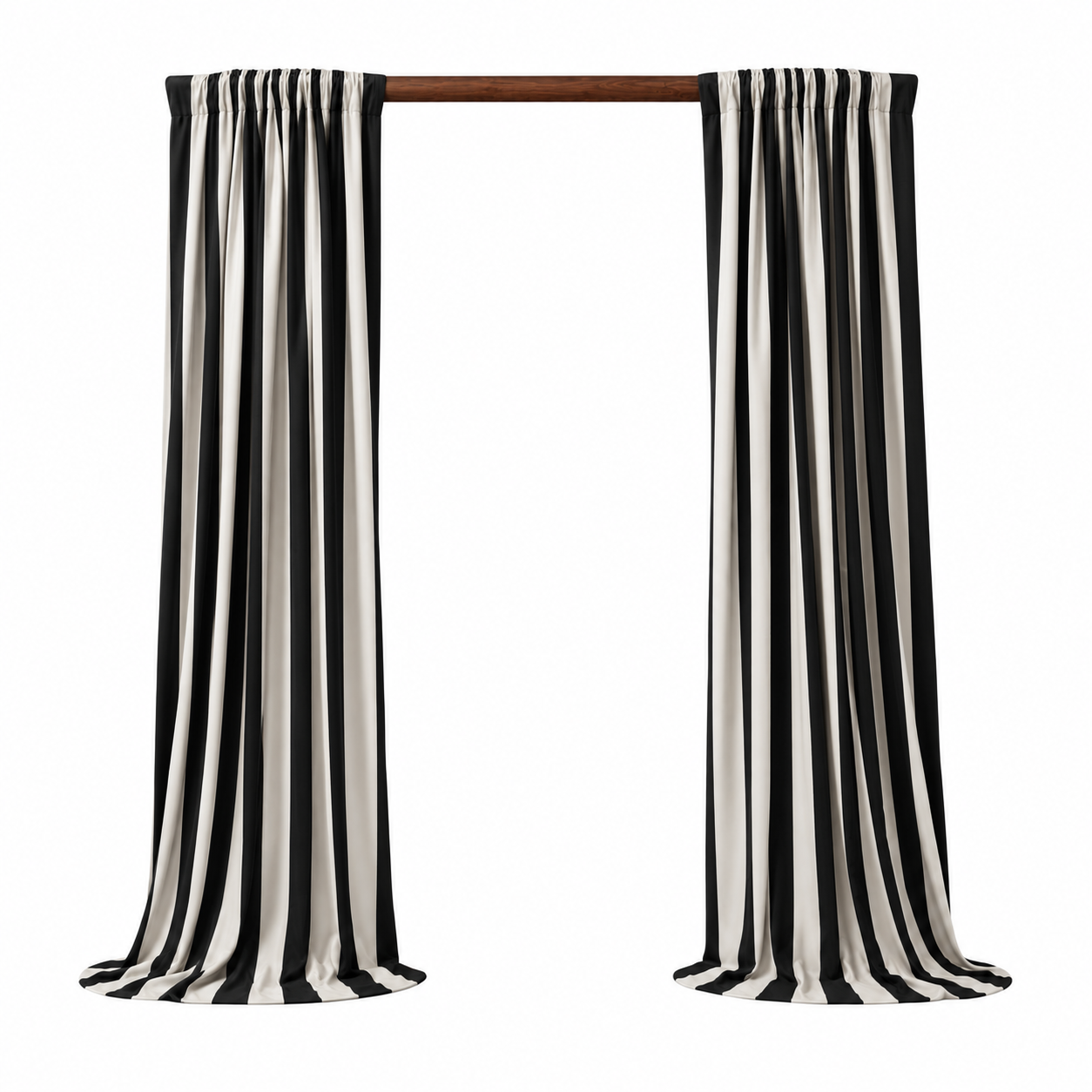 Pergola Arch / Walnut Wood - 8x8 view 3