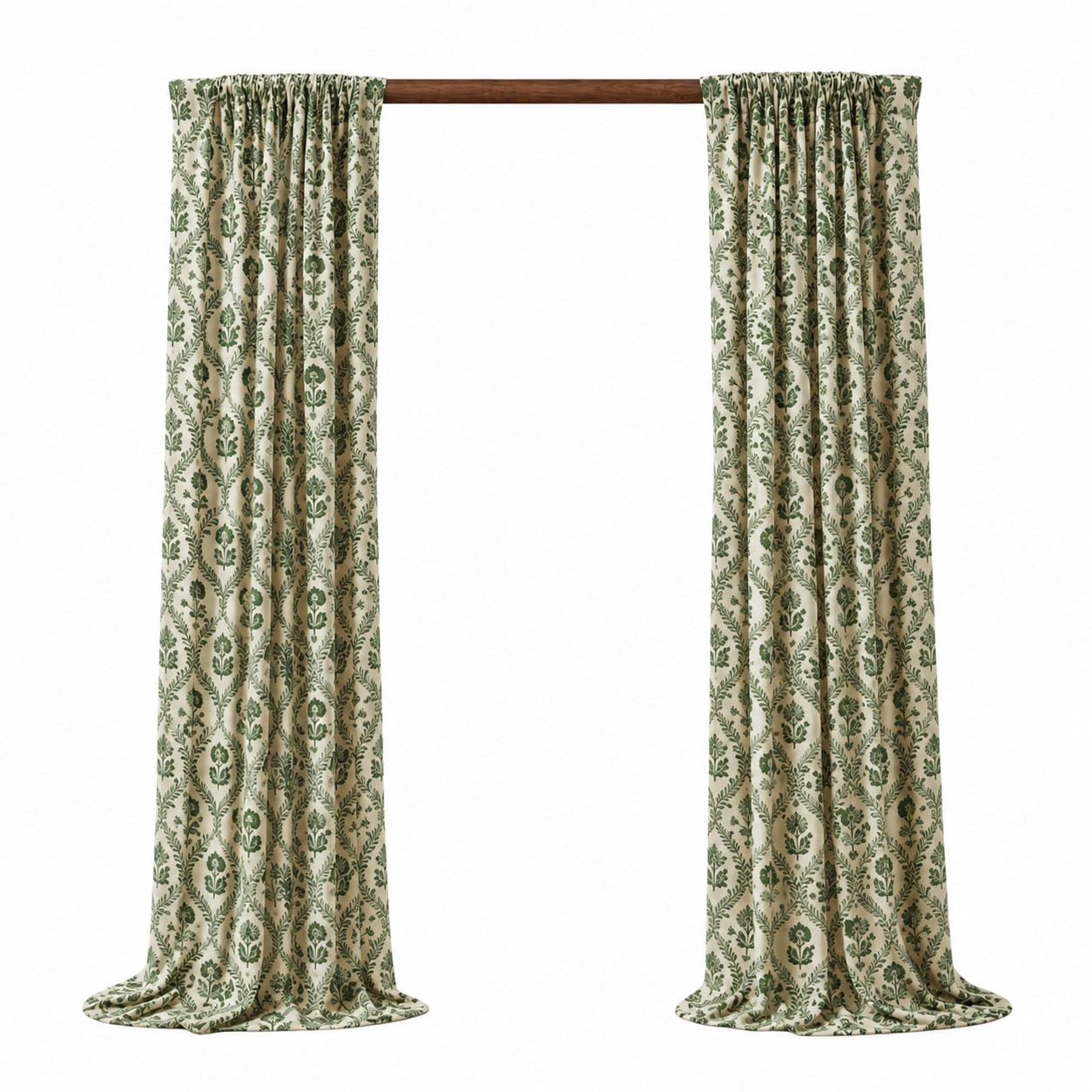 Pergola Arch / Walnut Wood - 8x8 view 4