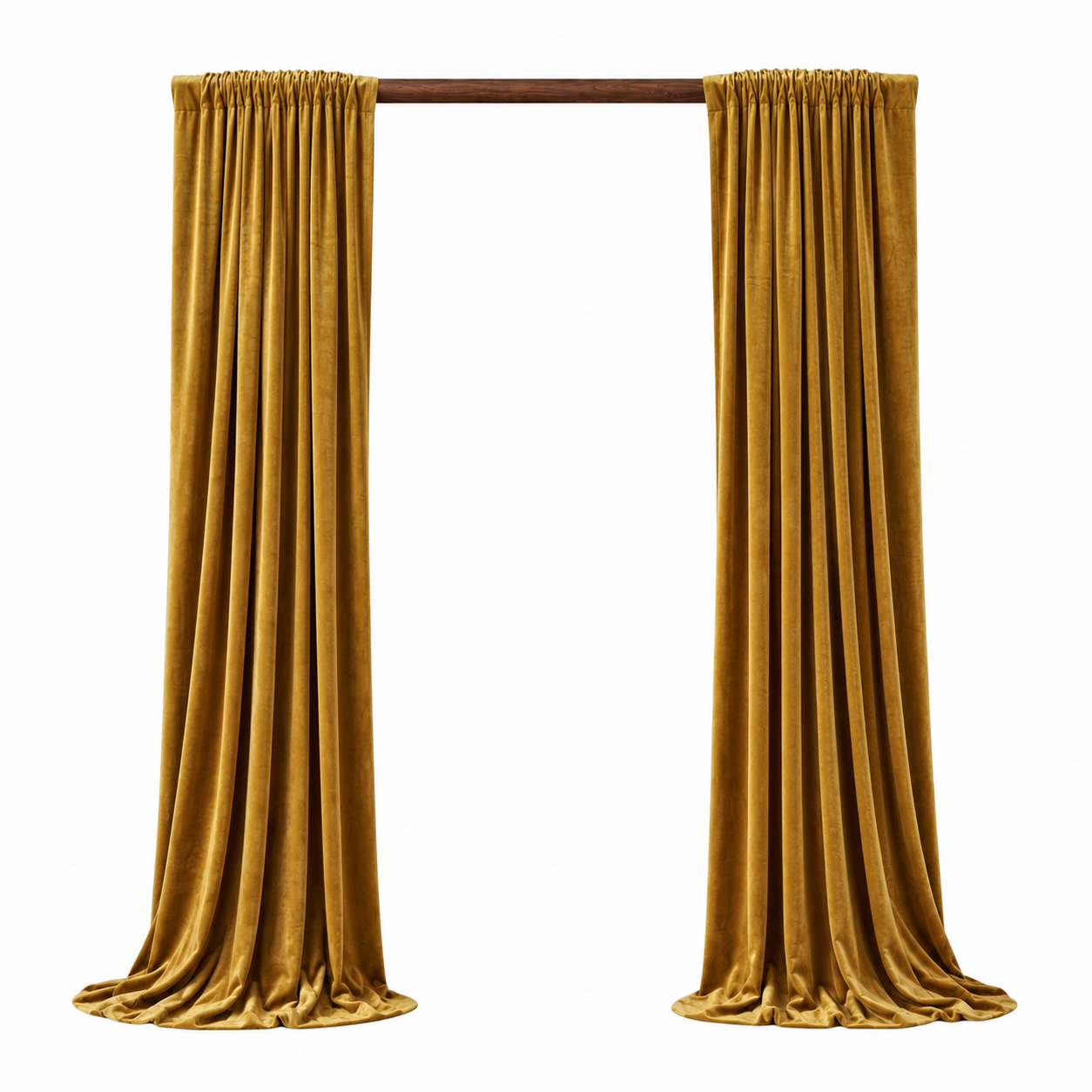 Pergola Arch / Walnut Wood - 8x8 view 6