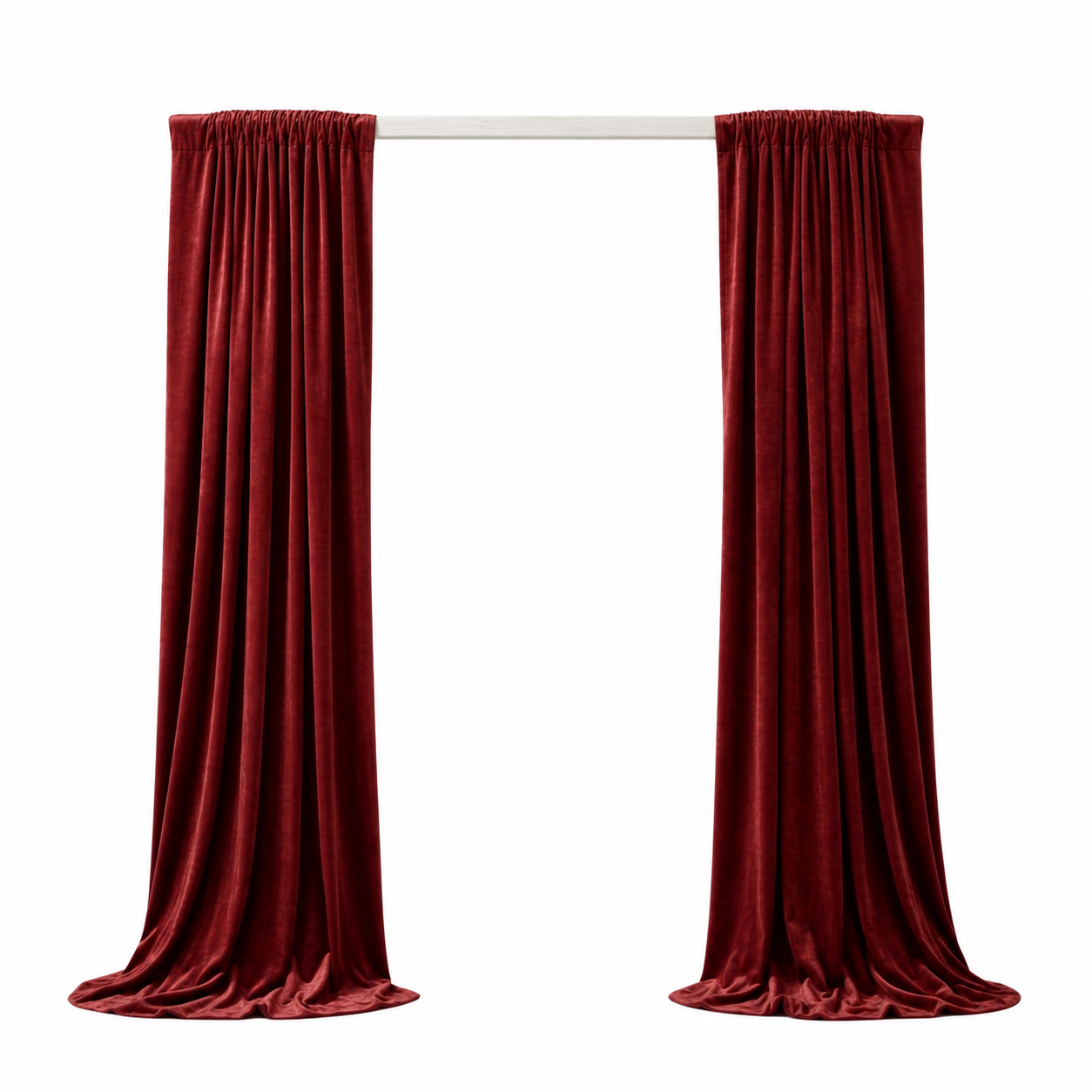 Pergola Arch / White Wood - 8x8 view 2