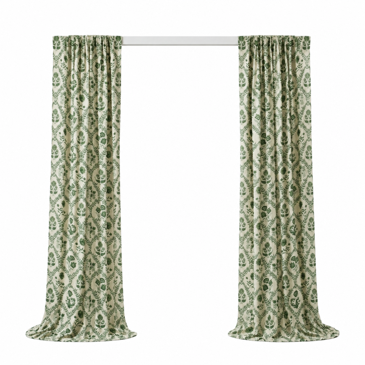 Pergola Arch / White Wood - 8x8 view 4