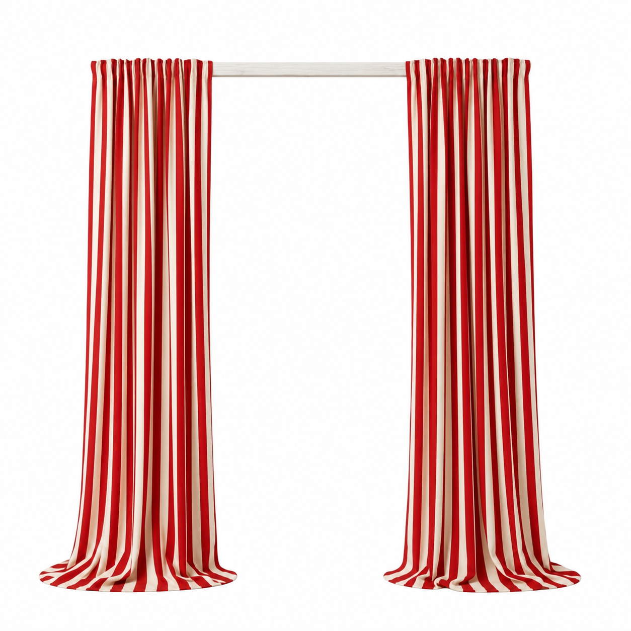 Pergola Arch / White Wood - 8x8 view 5
