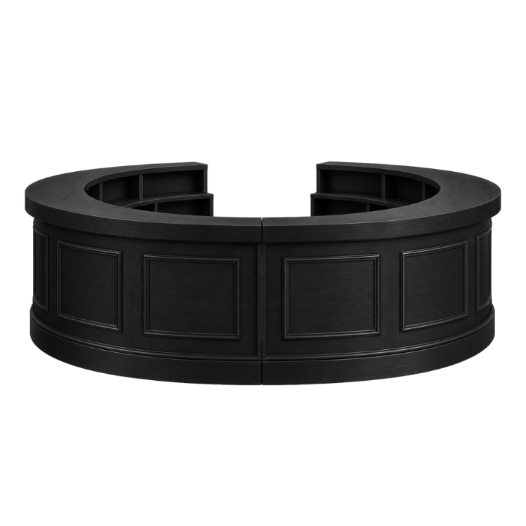 Harper Circle Bar - Black