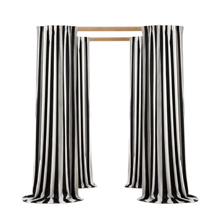 Pergola Cabana / Natural Wood - 8x8 view 4