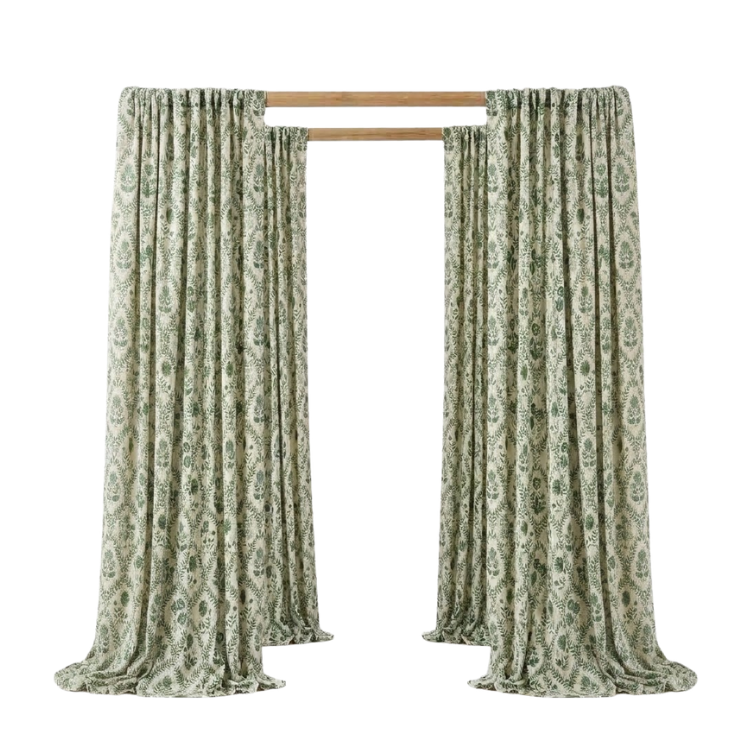 Pergola Cabana / Natural Wood - 8x8 view 7