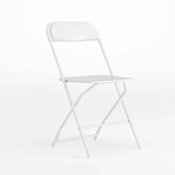 White Flatback Chair - Outside