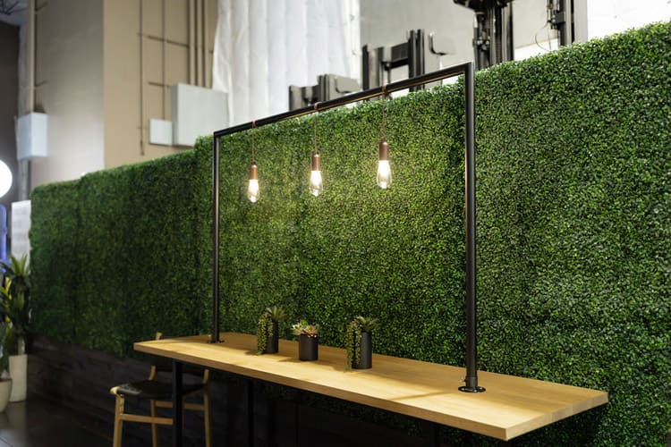 Hunter Communal Table / Natural Top view 4