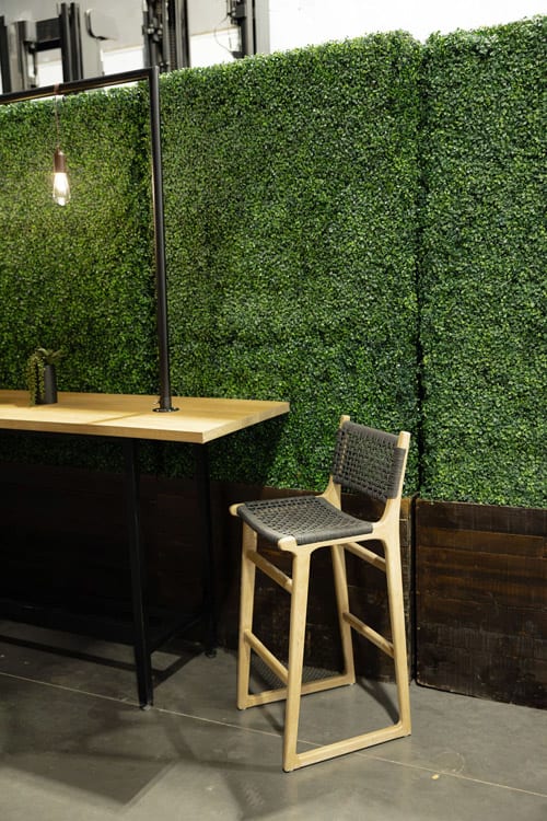 Hunter Communal Table / Natural Top view 5