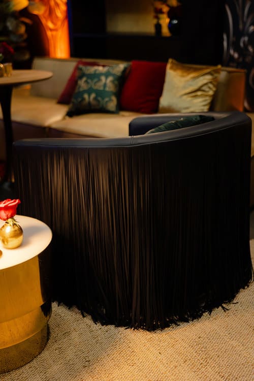 Janelle Side Chair - Black view 6