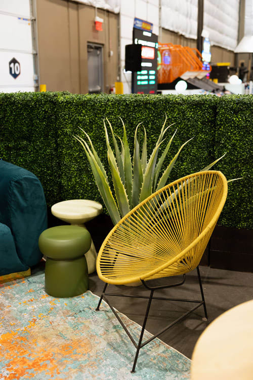 Arlo Yellow - Side Chair view 3