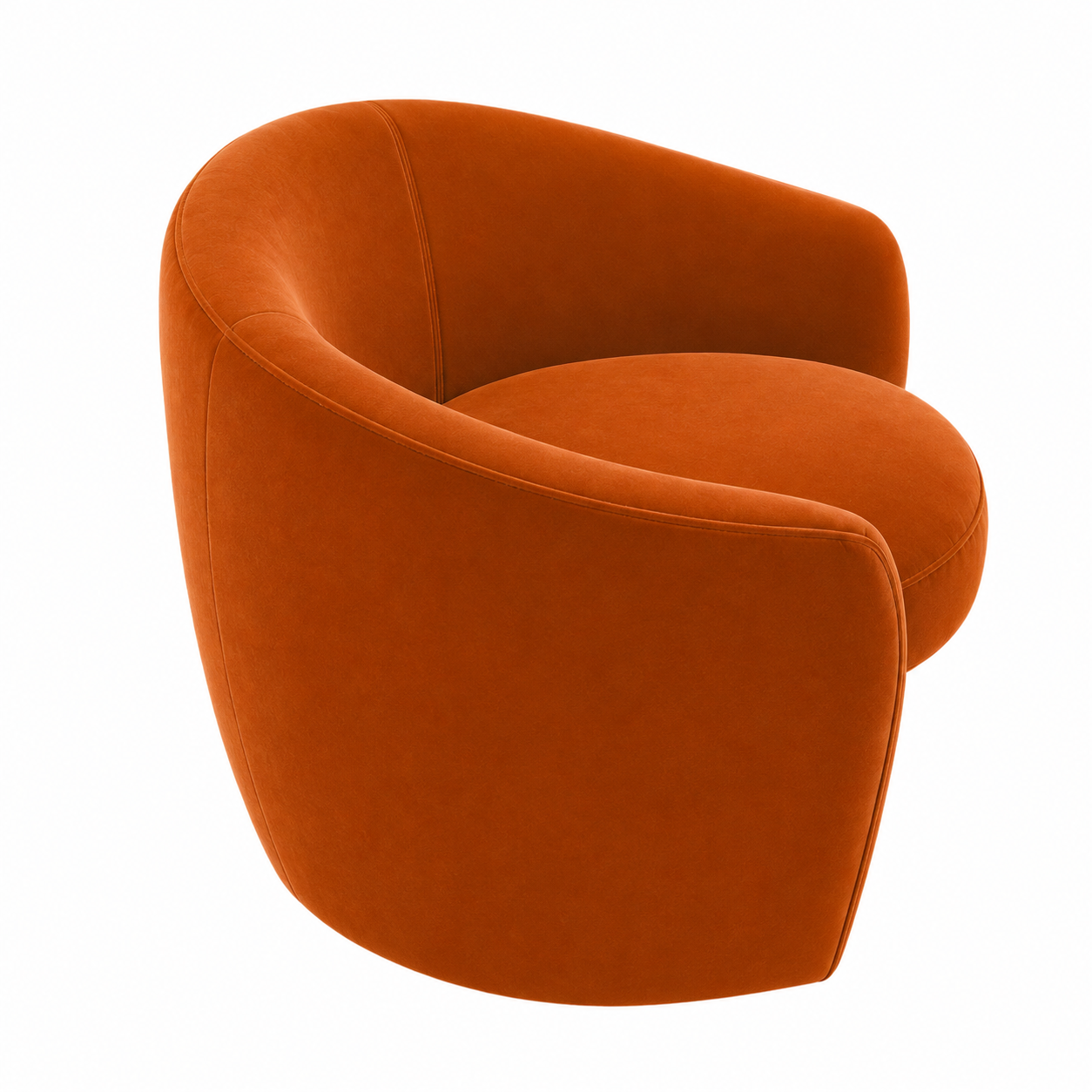 Carter Chair - Rust view 2