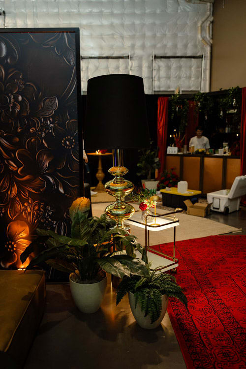 Sofia Lamp - Gold view 6