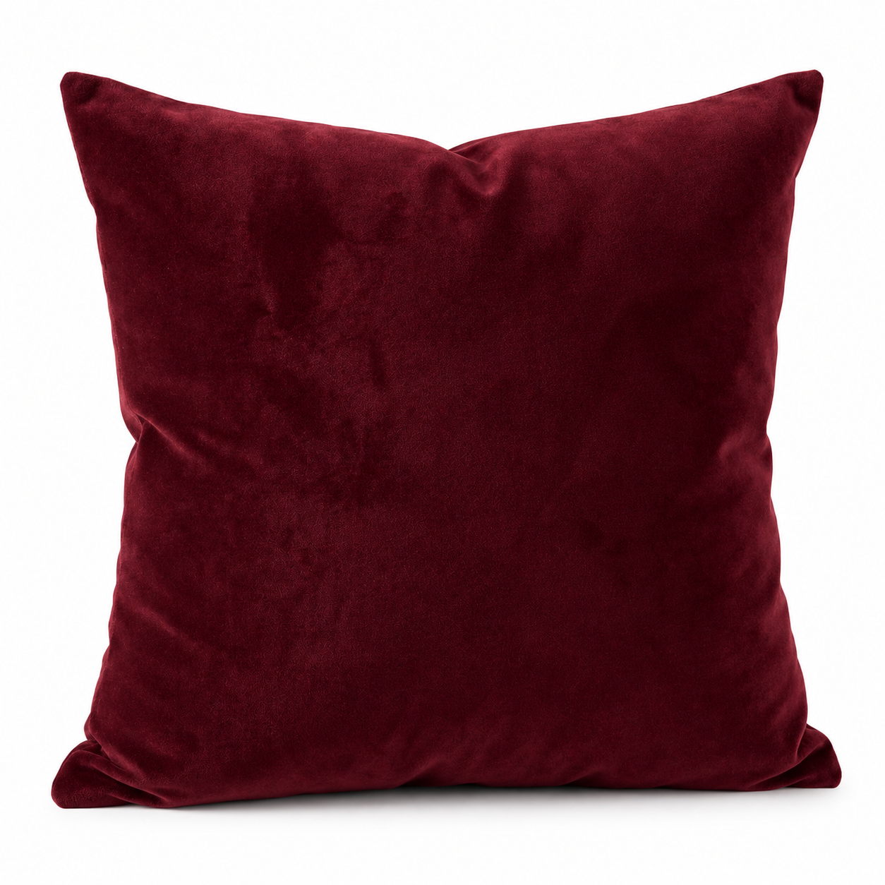 Burgundy Velvet Pillow