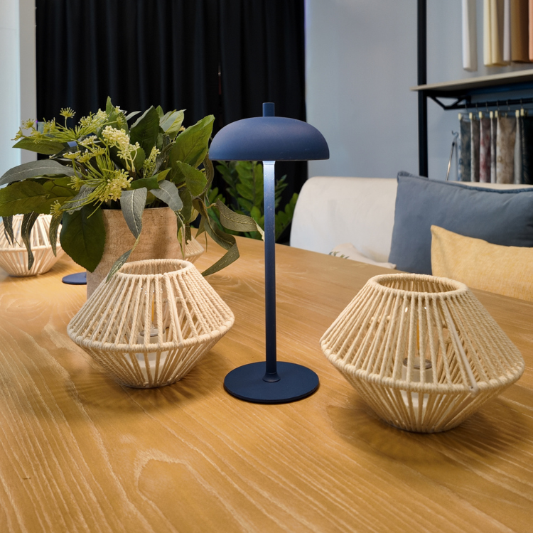 Blue Table Lamp view 3
