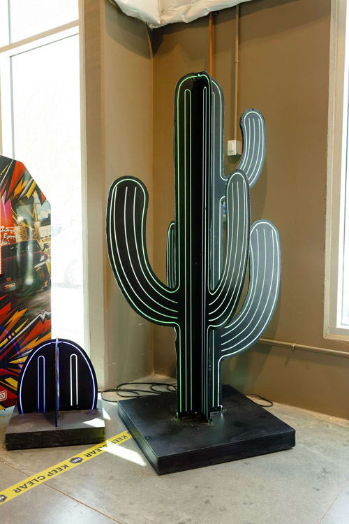 Glowing Cactus - 8ft view 6