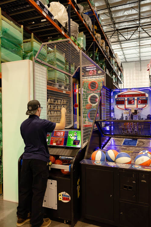 NFL 2 Minute Drill Arcade view 5