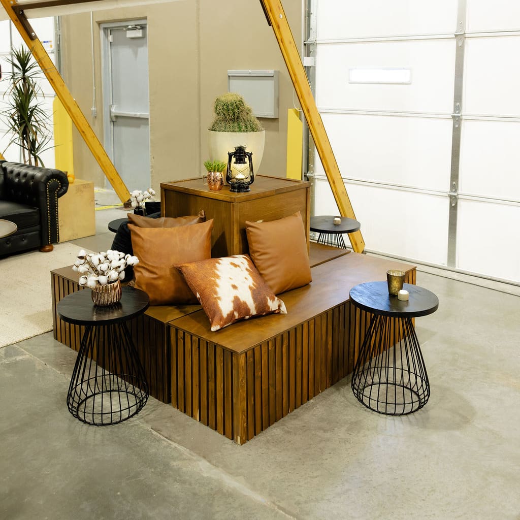 Amira Lounge Set - White Cushion view 5