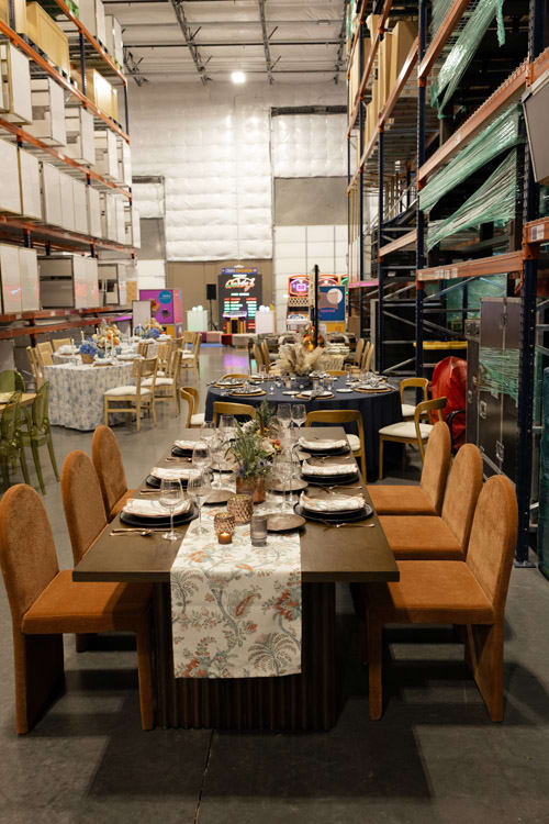 Raven Dining Table - Brown view 6
