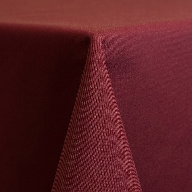 108" POLY BURGUNDY