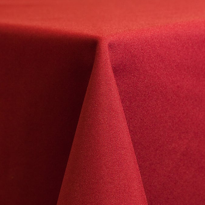132" POLY RED