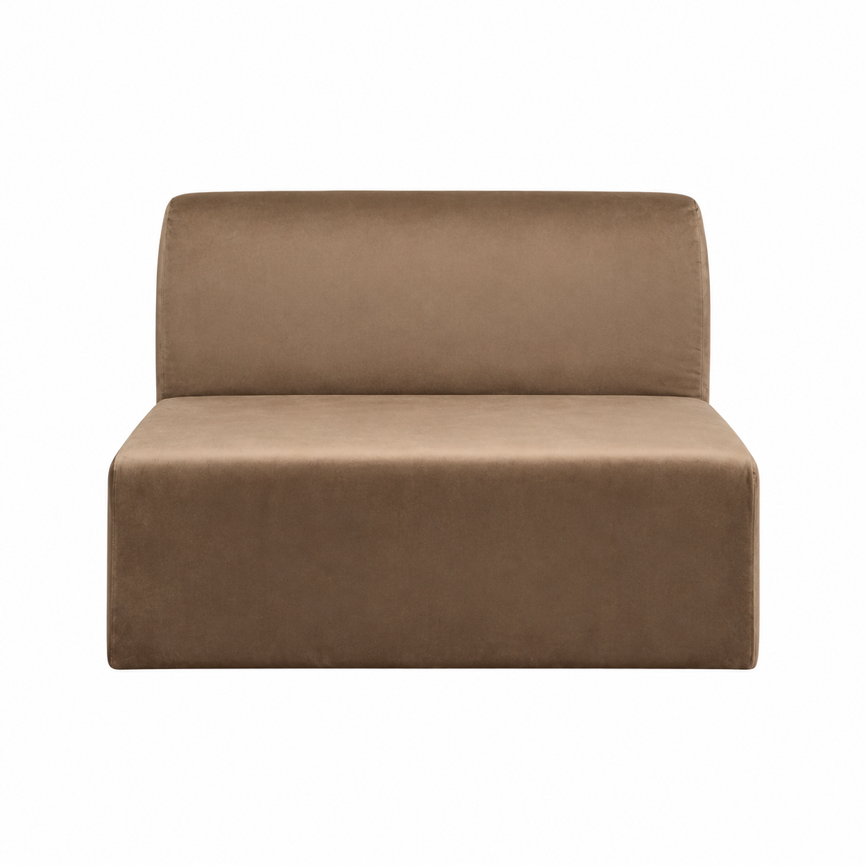 Nola Banquette Champagne Velvet - 4ft view 2