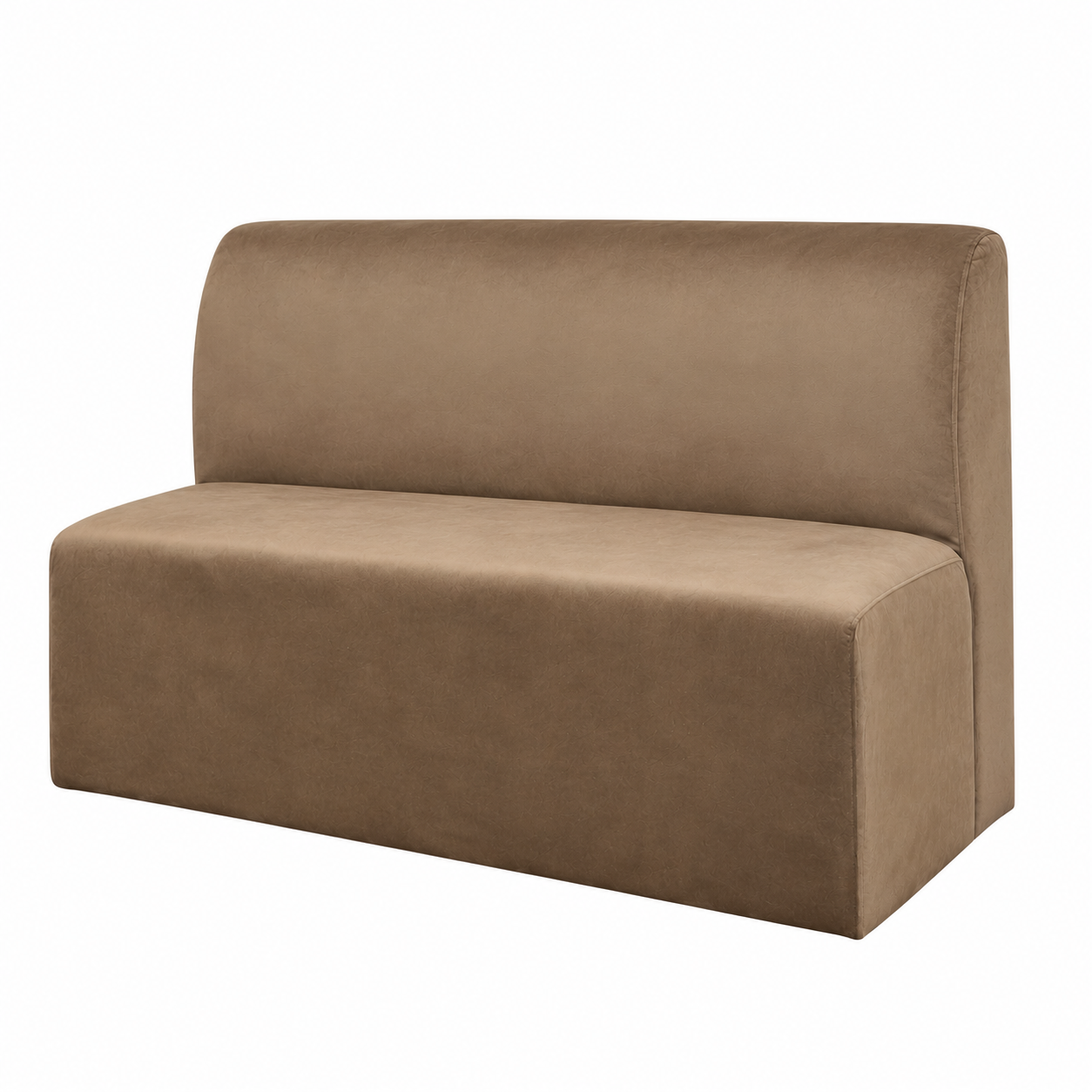 Nola Banquette Champagne Velvet - 4ft