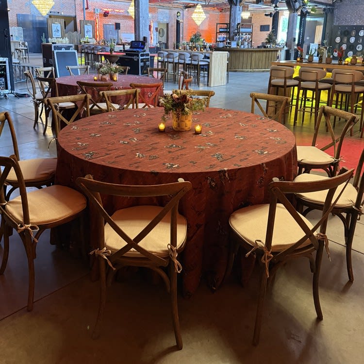 Crossback Dining Chair Antique Brown view 10
