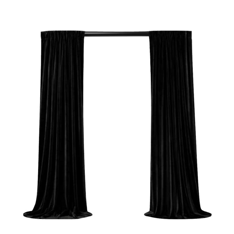 Pergola Arch / Black Wood - 8x8 view 7