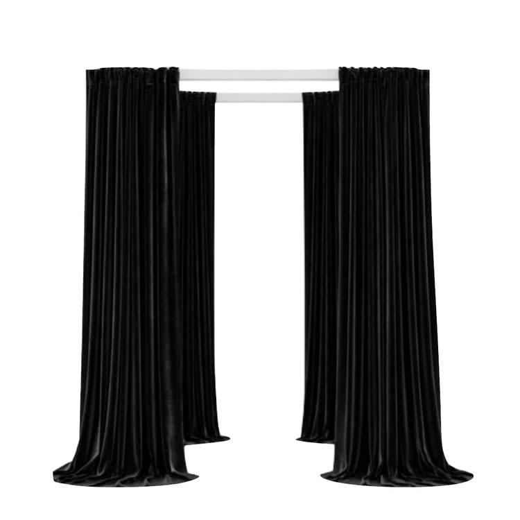 Pergola Cabana / White Wood- 8x8 - Grey Woven Roof view 2