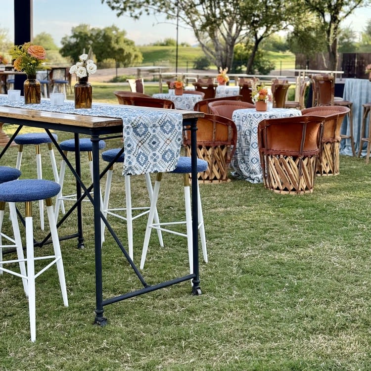 Southwest Equipale Barrel Chair view 9