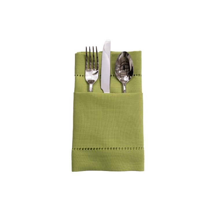 Pistachio Hemstitch - Napkin view 2