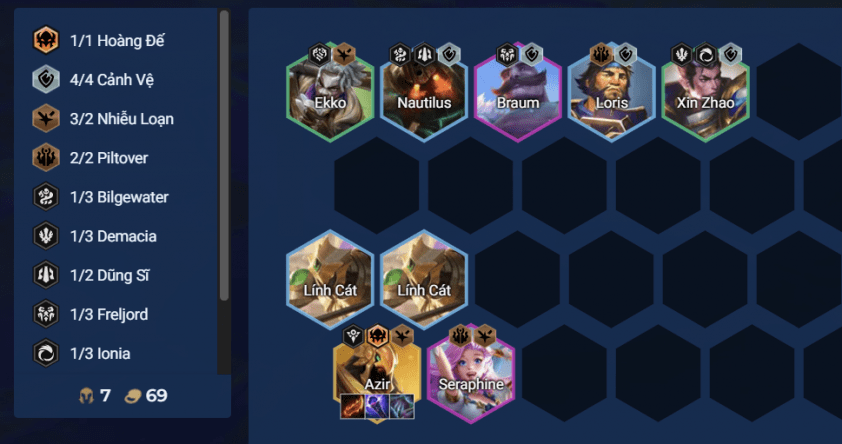 Lõi 2 ưu tiên lõi kinh tế hoặc lõi combat