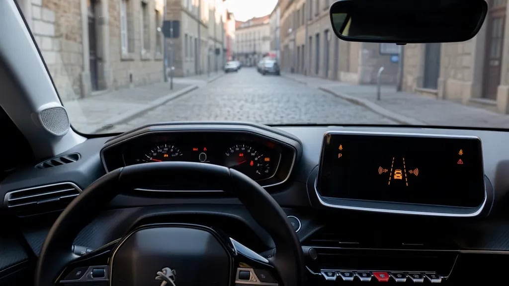 Peugeot 2008 Kontrolki Opis