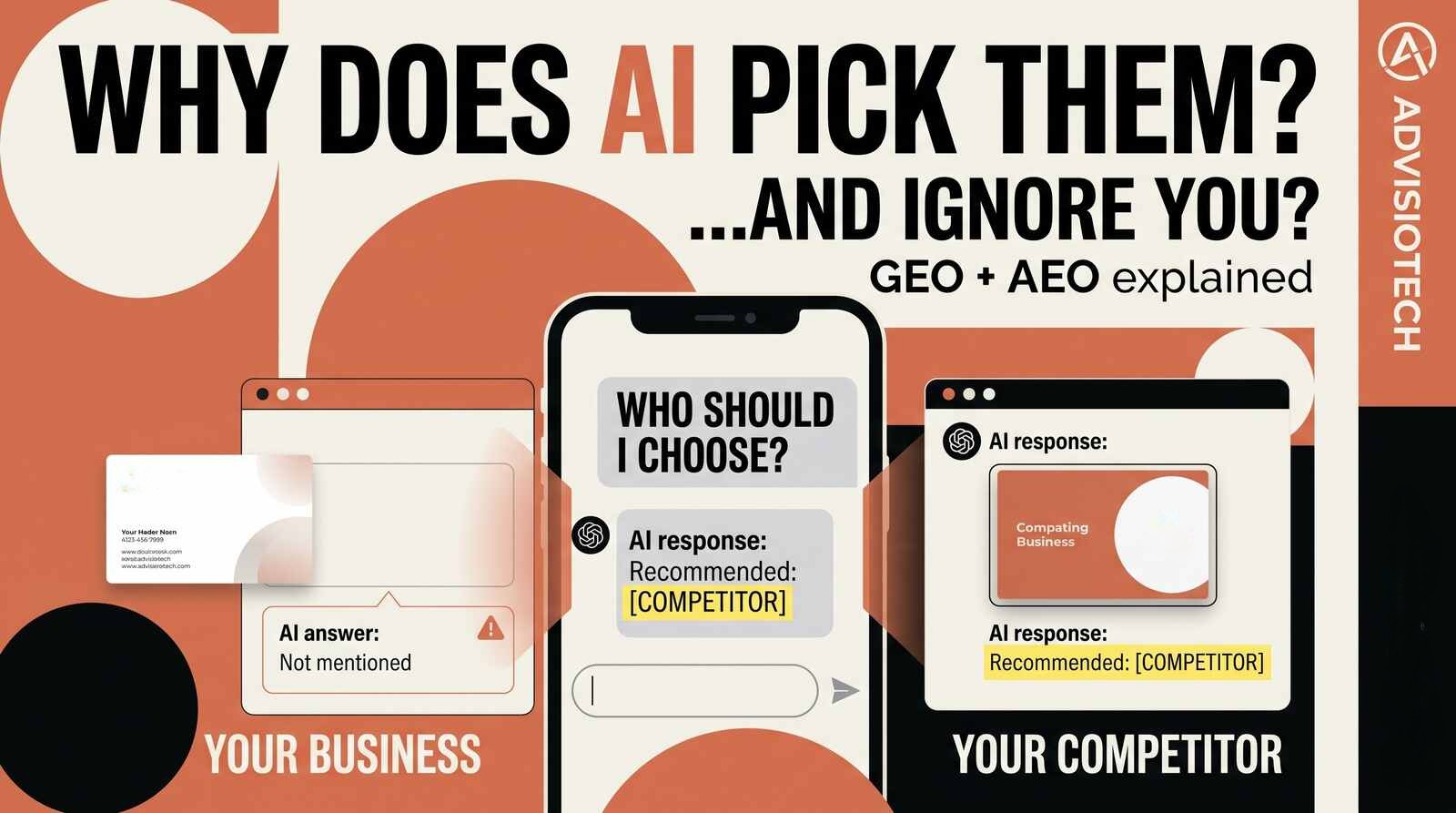 What Is GEO and AEO? Why Your Competitor Shows Up in ChatGPT and You Don't