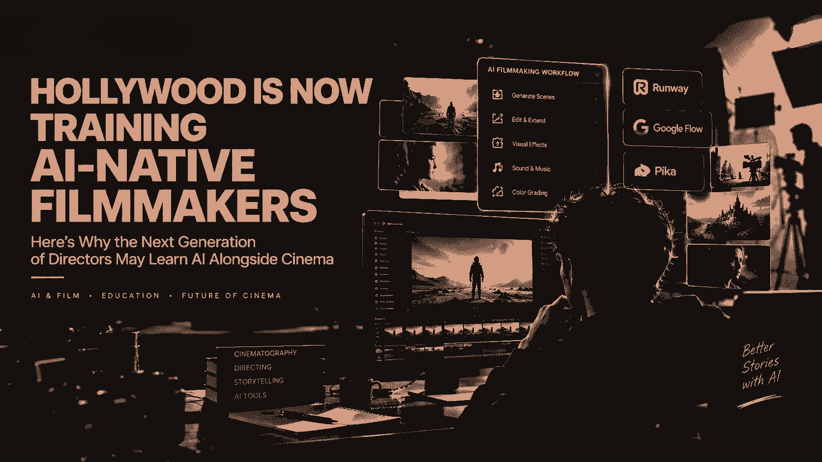Hollywood Is Now Training AI-Native Filmmakers, Here's Why the Next Generation of Directors May Learn AI Alongside Cinema