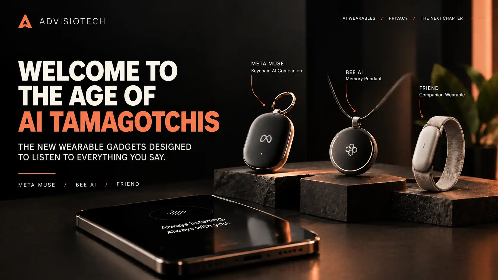 Welcome to the Age of AI Tamagotchis, The New Wearable Gadgets Designed to Listen to Everything You Say