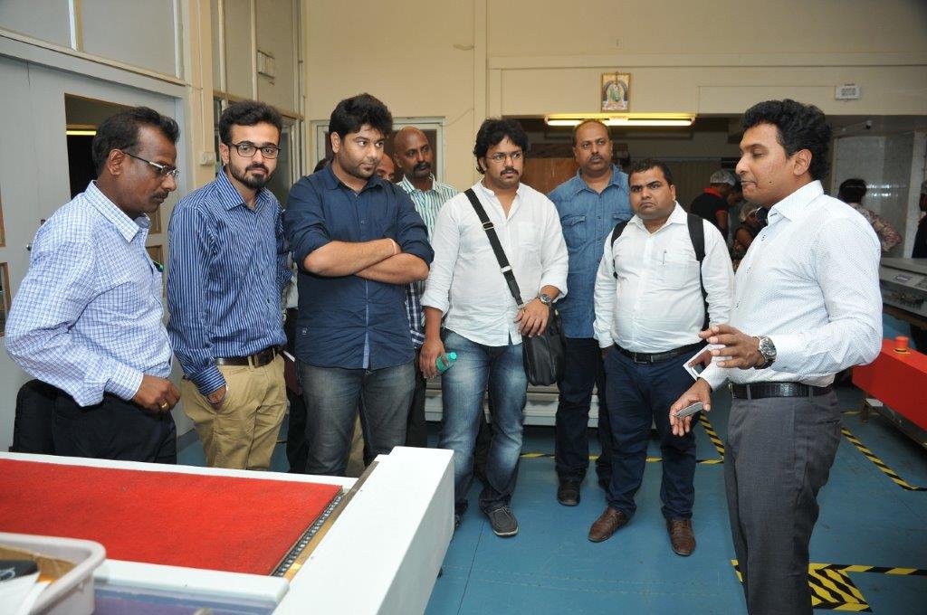 INDUSTRIAL VISIT AT VEEPEE GRAPHIC BANAGALORE photo 7