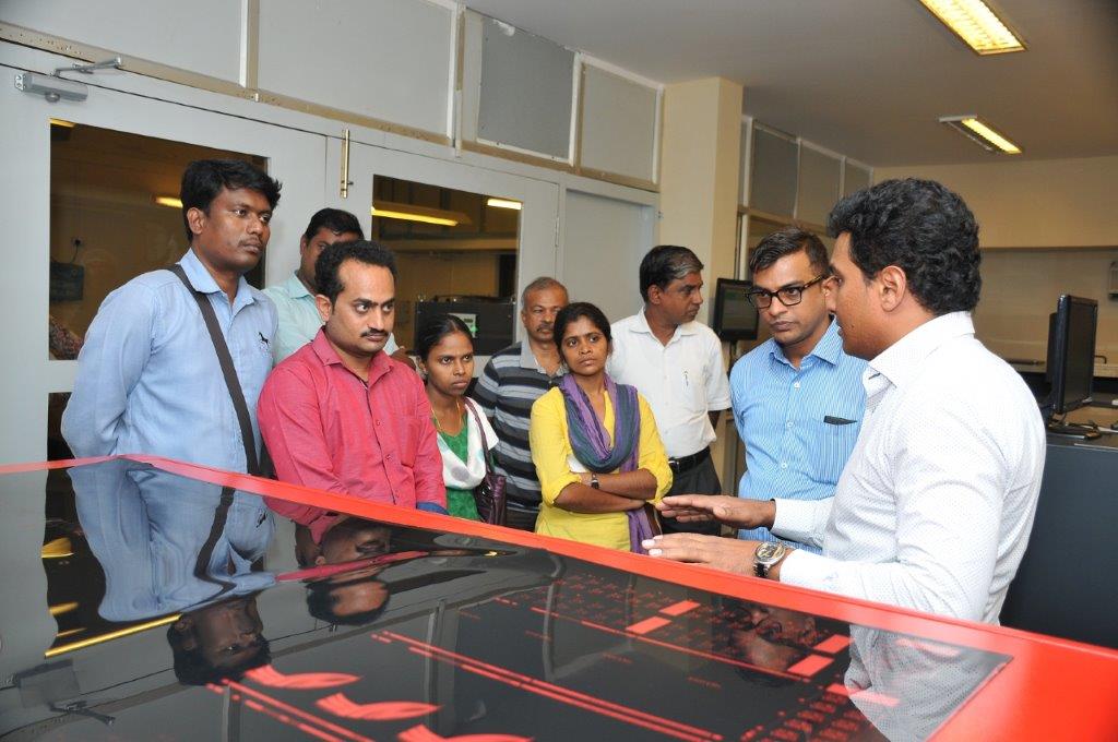 INDUSTRIAL VISIT AT VEEPEE GRAPHIC BANAGALORE photo 5